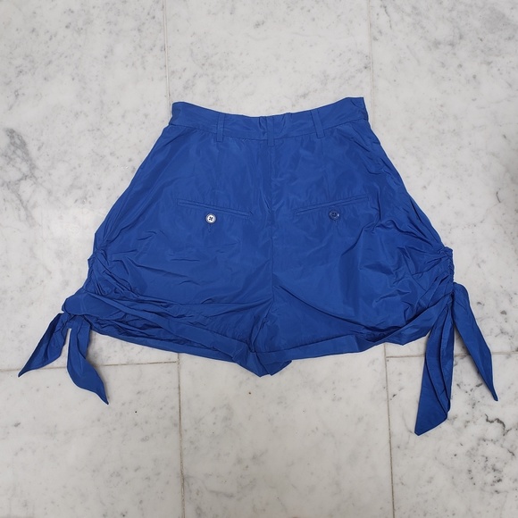 BNWT Carven Pantalon Gabardine Nylon Shorts Sz 34 - Picture 2 of 6